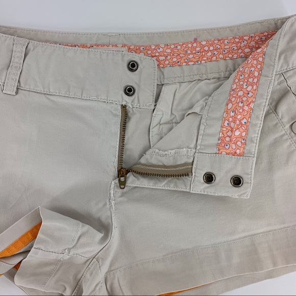 American Eagle Outfitters Beige Stretch Chino Shorts, 8 - Picture 9 of 16